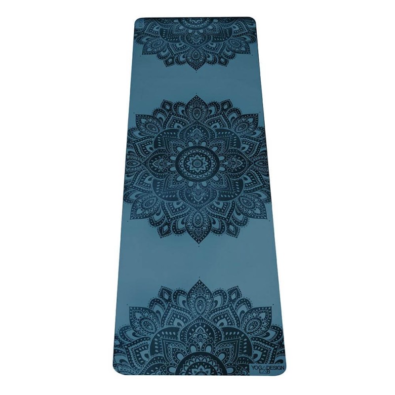 158Mata do jogi Yoga Design Lab Infinity 5 mm - Mandala Teal