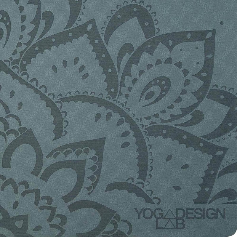 Mata do jogi Yoga Design Lab Flow 6 mm - Pure Mandala Charcoal