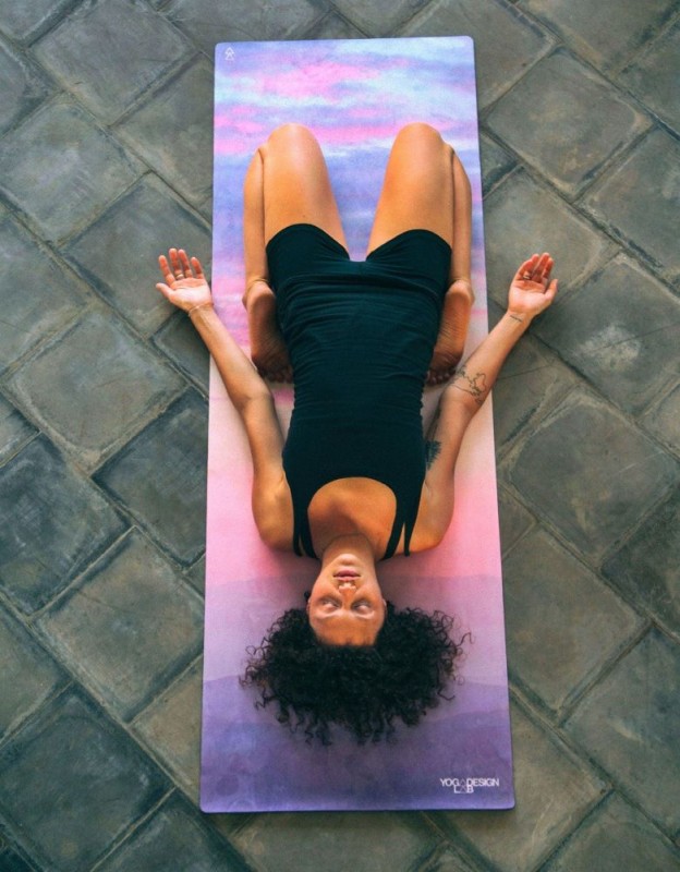 Mata do jogi Yoga Design Lab Travel 1,5 mm - Breathe