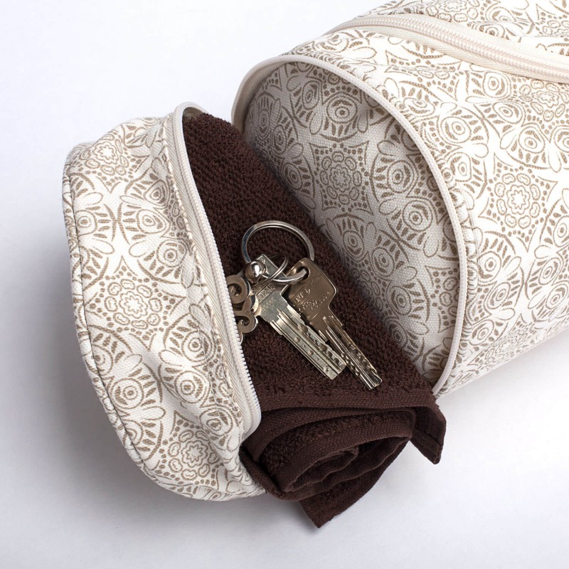 Bawełniana torba na matę do jogi Bodhi Asana Bag 60 - ecru