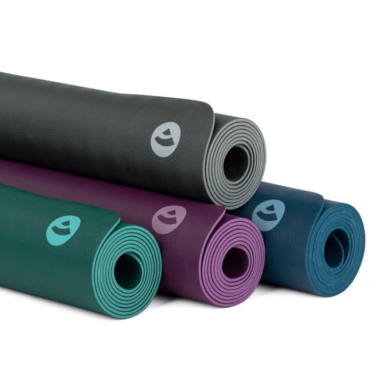 Kauczukowa mata do jogi Bodhi EcoPro 4mm - czarny