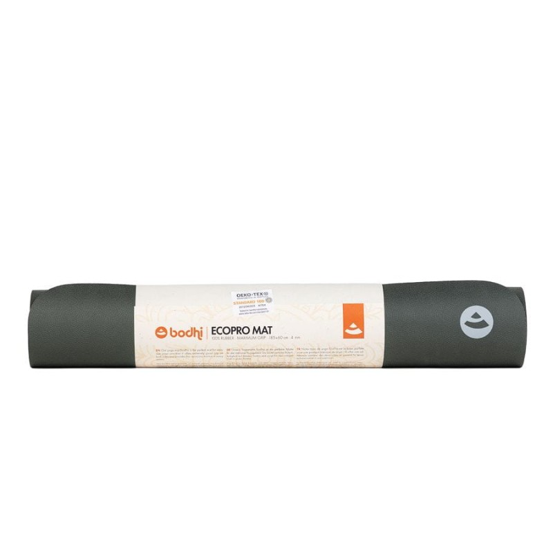 Kauczukowa mata do jogi Bodhi EcoPro 4mm - czarny