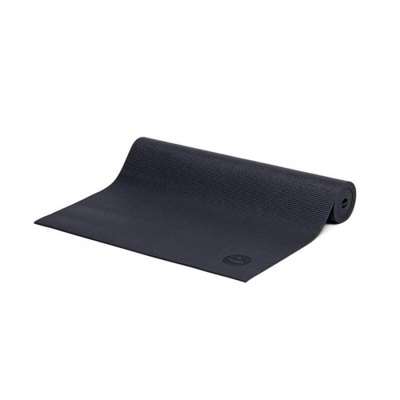 Mata do jogi Bodhi Leela 4,5mm - szary z kwiatem życia