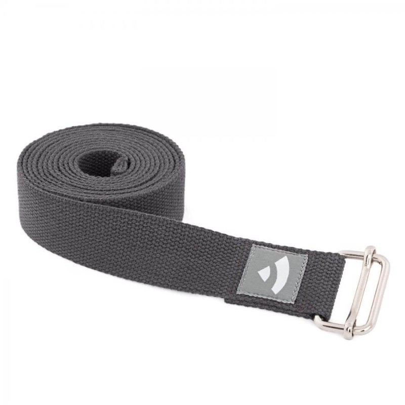 Pasek do jogi Bodhi Asana belt 2,5m - szary