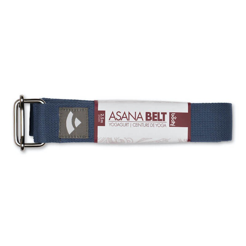 Pasek do jogi Bodhi Asana belt 2,5m - granatowy
