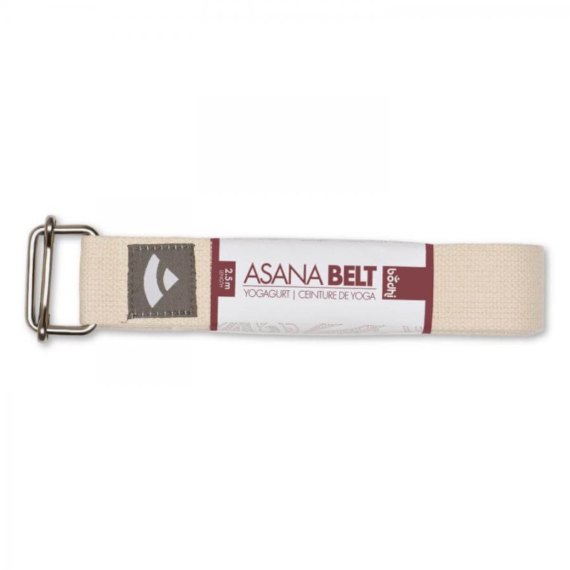 Pasek do jogi Bodhi Asana belt - ecru