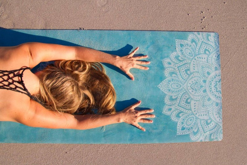 Mata do jogi Yoga Design Lab Combo 3,5 mm - Mandala Turquoise