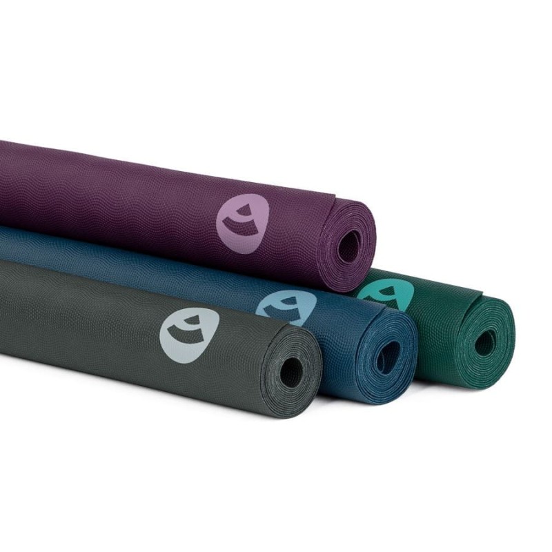 Kauczukowa mata do jogi Bodhi EcoPro Travel 1,3mm - miętowy