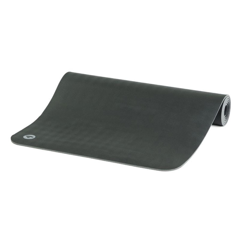 Kauczukowa mata do jogi Bodhi EcoPro Diamond 6mm - czarny