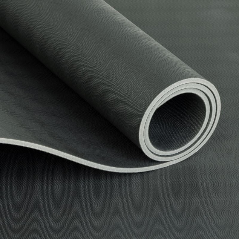 Kauczukowa mata do jogi Bodhi EcoPro Diamond 6mm - czarny