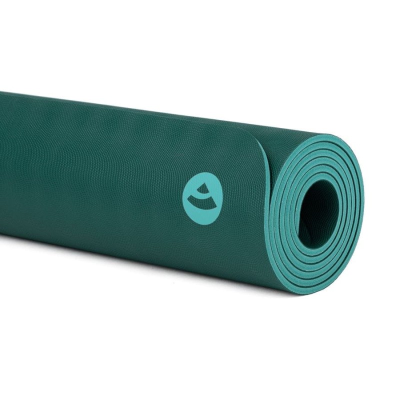 Kauczukowa mata do jogi Bodhi EcoPro Diamond 6mm - miętowy