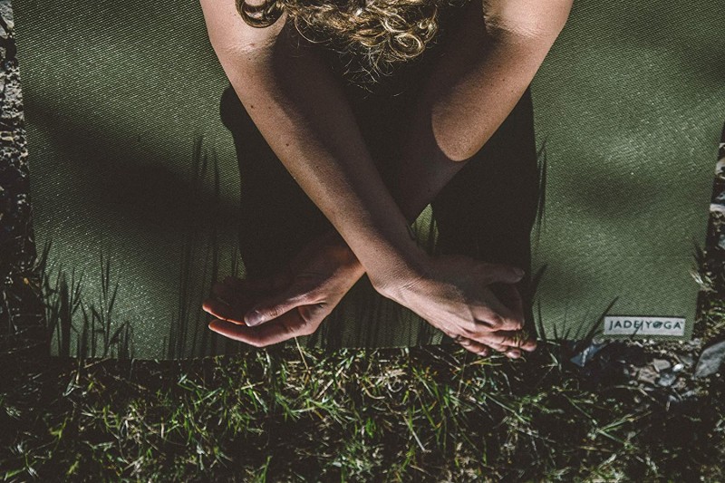 Mata do jogi Jade Yoga Travel 3mm - oliwkowy