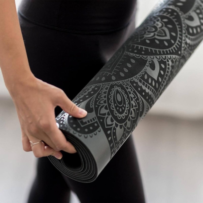 Mata do jogi Yoga Design Lab Infinity 5 mm - Mandala Charcoal