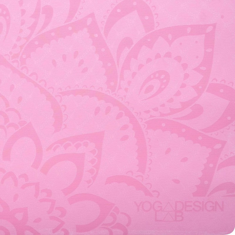 Mata do jogi Yoga Design Lab Flow 6 mm - Pure Mandala Rose