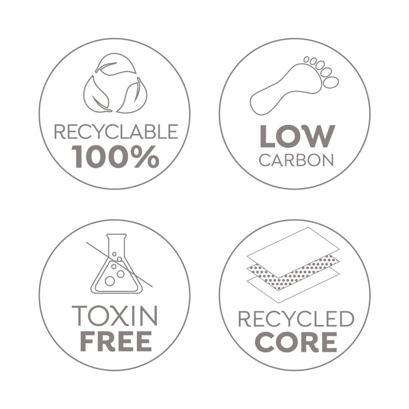 Mata do jogi Kurma Geco 6mm - antracyt