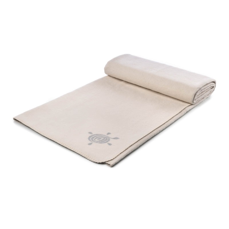 Koc do jogi Kurma Blanket - biały