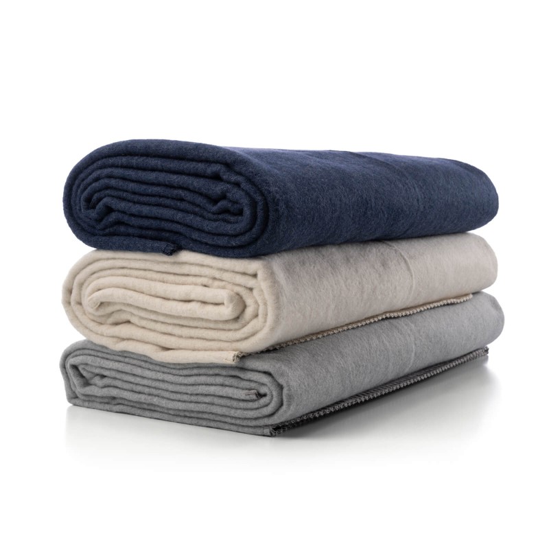 Koc do jogi Kurma Blanket - granatowy