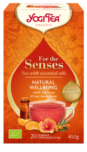 Herbata Yogi Tea Natural Wellbeing - Szczęście z natury (17x2,0g)