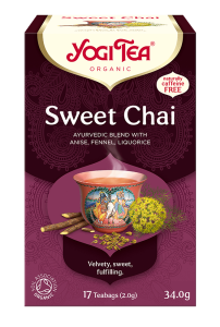 Herbata Yogi Tea Sweet Chai - Słodki czaj (17x2g)