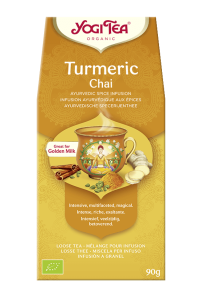 Herbata Yogi Tea Turmeric Chai - Czaj z kurkumą (90g) - sypana