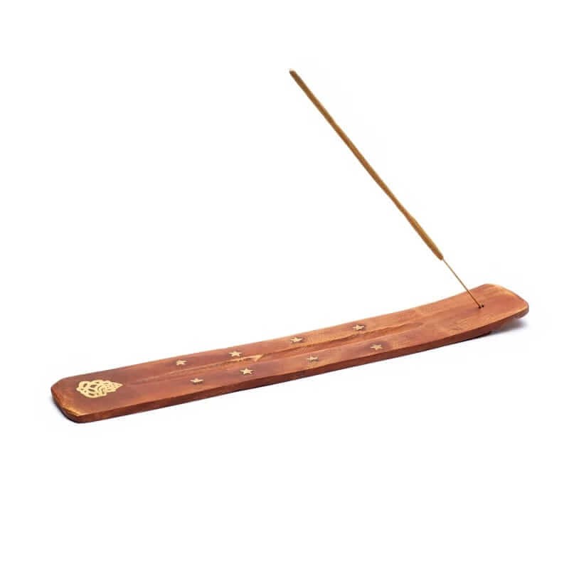 Drewniana podstawka na kadzidła - Ganesh