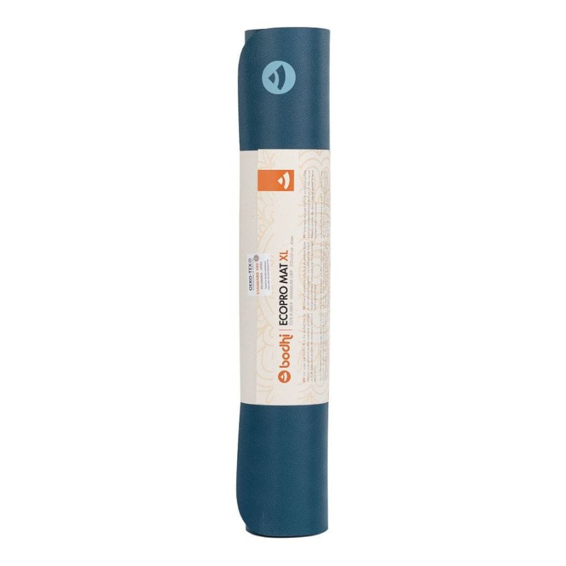 Kauczukowa mata do jogi Bodhi EcoPro XL 200cm 4mm - granatowy