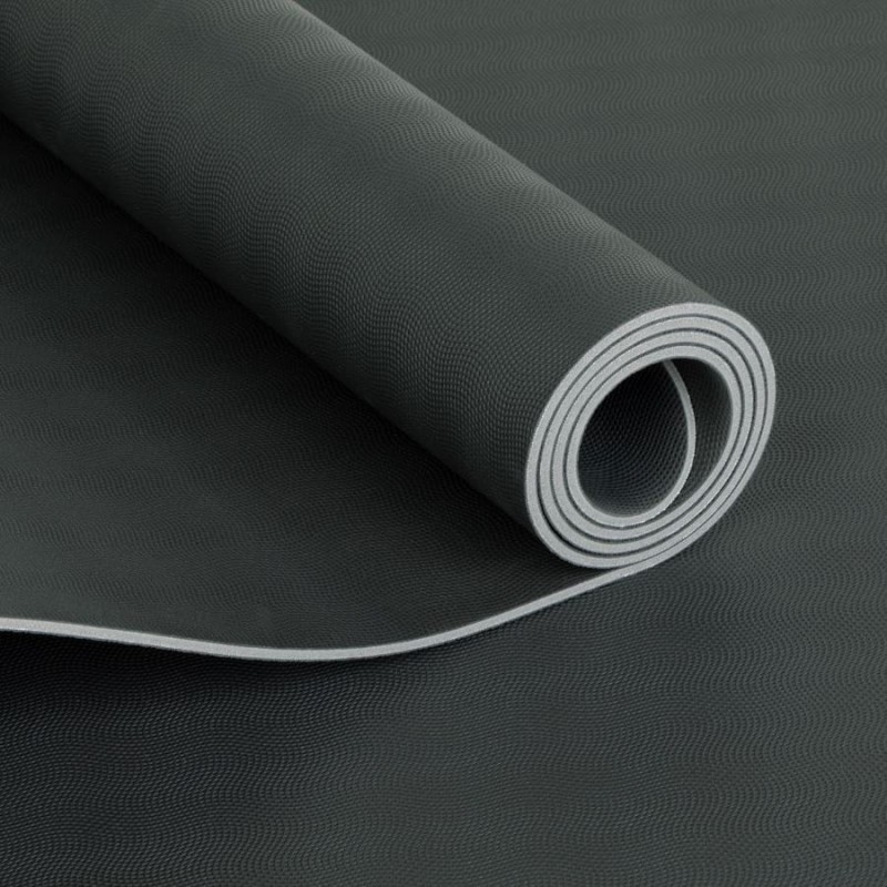 Kauczukowa mata do jogi Bodhi EcoPro XL XW 4mm - 200x66 cm - czarny