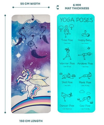 Mata do jogi dla dzieci myga - Sweet Dreams 6mm