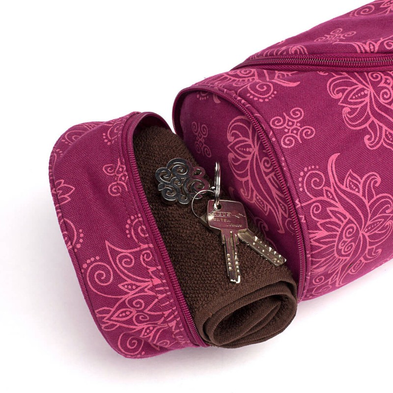 Bawełniana torba na matę do jogi Bodhi Asana Bag 60 - różowy