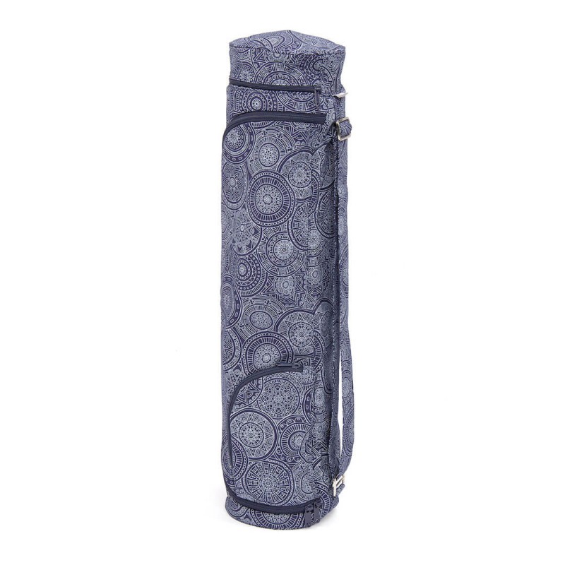 4631aBawełniana torba na matę do jogi Bodhi Asana Bag 60 - granatowy