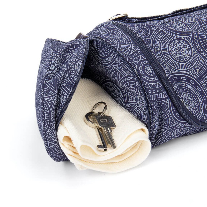Bawełniana torba na matę do jogi Bodhi Asana Bag 60 - granatowy