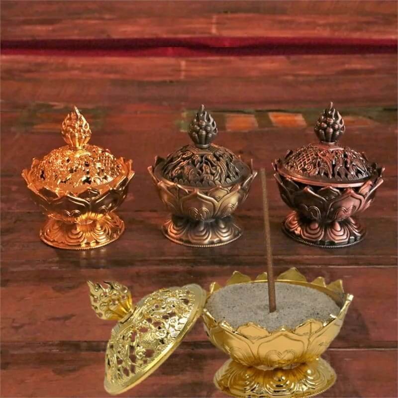 Podstawka na kadzidła - Lotos