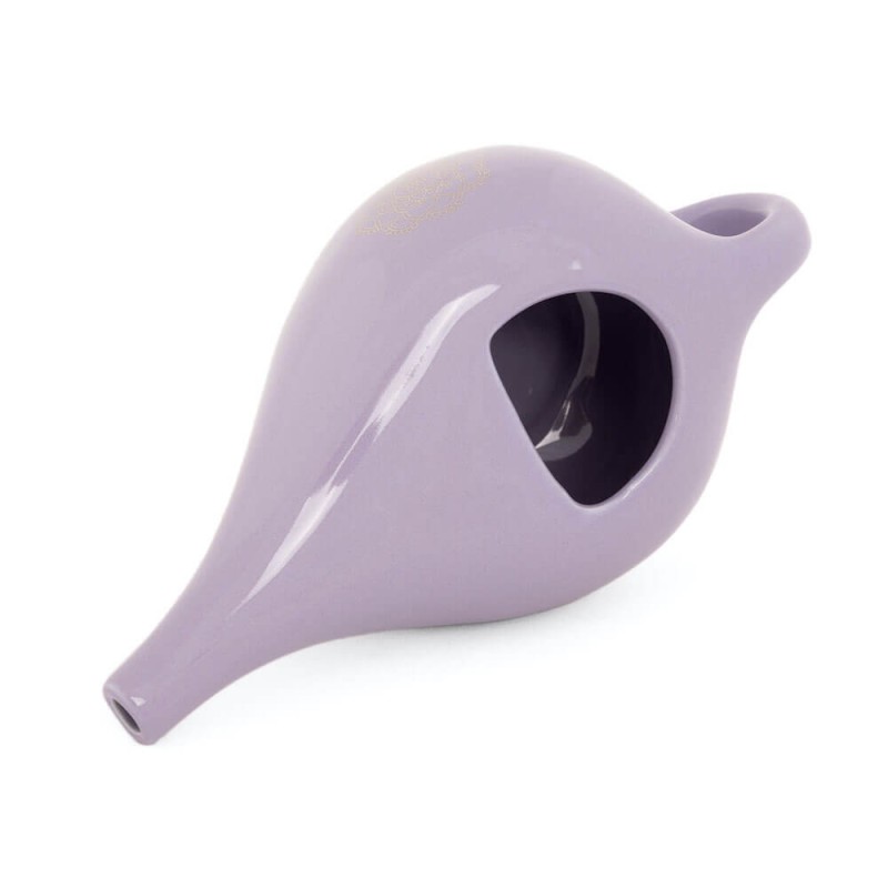 Ceramiczne naczynie Bodhi Neti Pot - wrzosowy