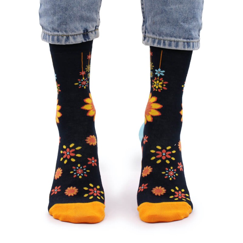 Skarpetki bambusowe Hop Hare - Kwiaty Mandali 36-40
