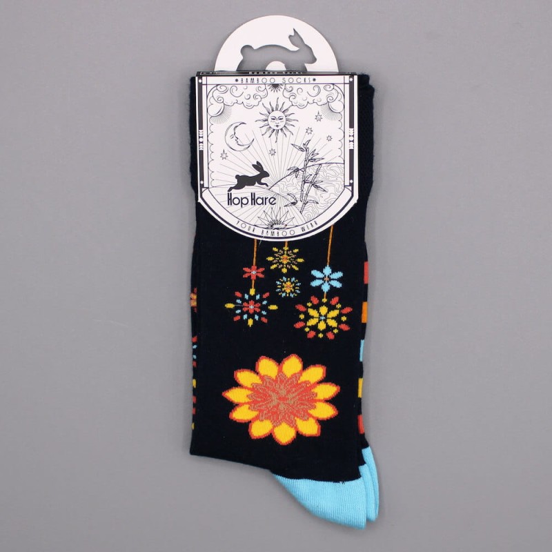 Skarpetki bambusowe Hop Hare - Kwiaty Mandali 36-40