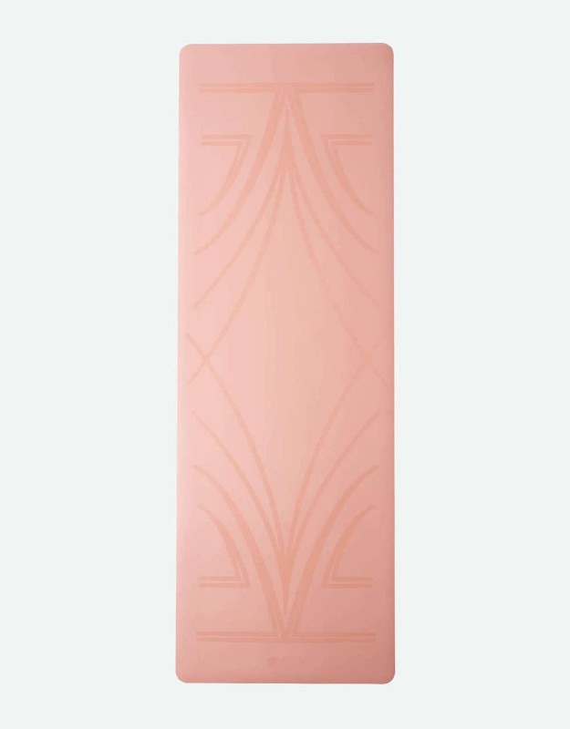 Mata do jogi Yoga Design Lab Infinity 5 mm - Diamond Align Coral
