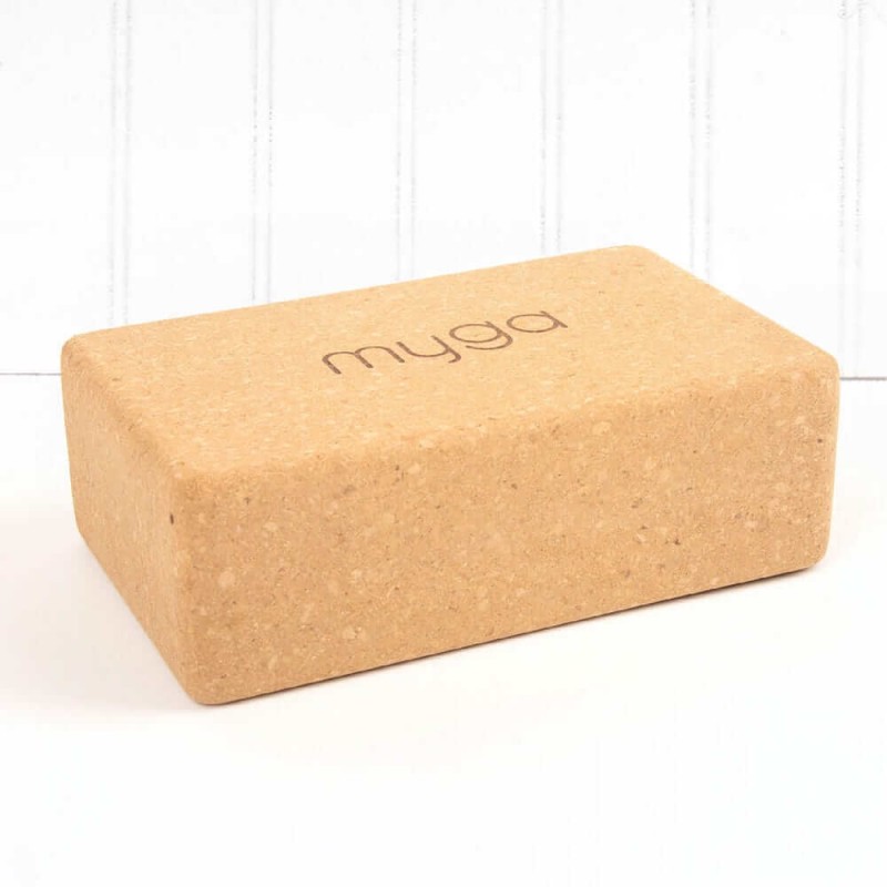 Korkowy klocek do jogi myga Cork Block