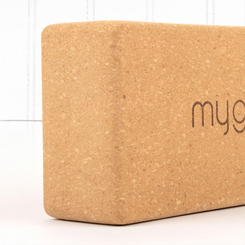 Korkowy klocek do jogi myga Cork Block