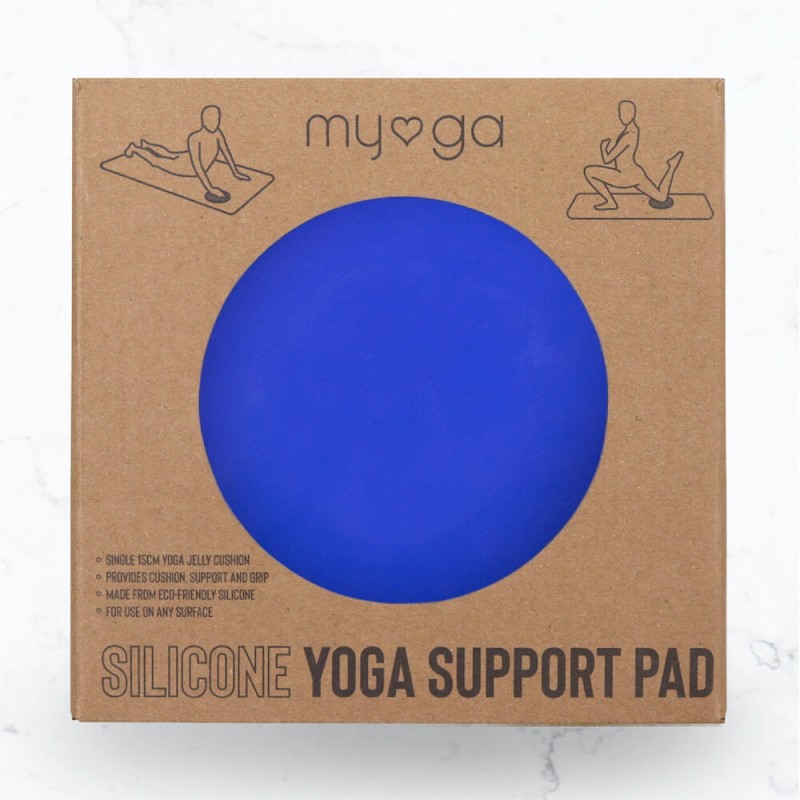 Podkładka żelowa do jogi myga Support Pad - niebieski