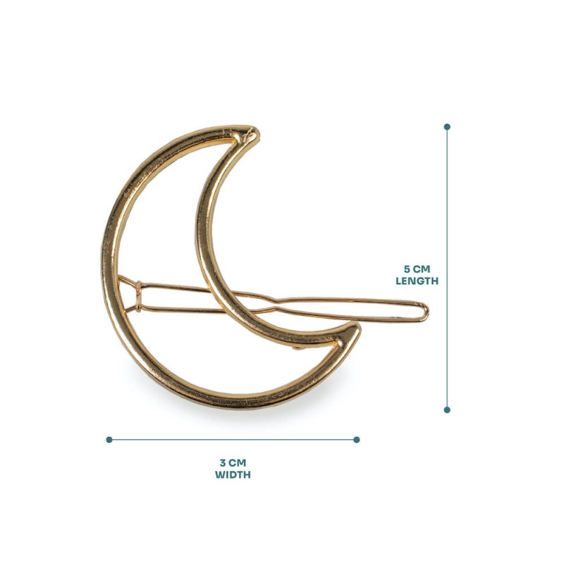 Spinka do włosów myga Moon