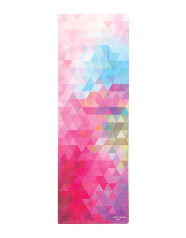 Mata do jogi Yoga Design Lab Combo Travel 1,5 mm - Tribeca Sand
