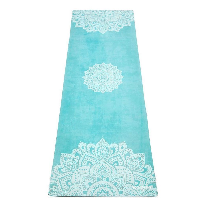 Mata do jogi Yoga Design Lab Combo Travel 1,5 mm - Mandala Turquoise