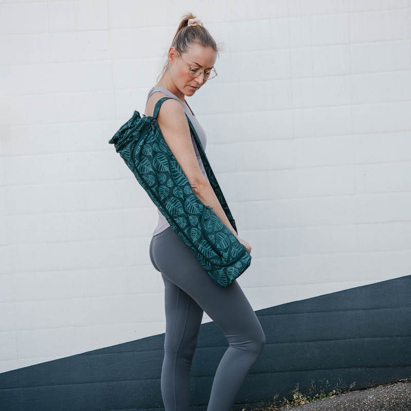 Bawełniana torba na matę do jogi Bodhi Asana Bag 60 - zielony