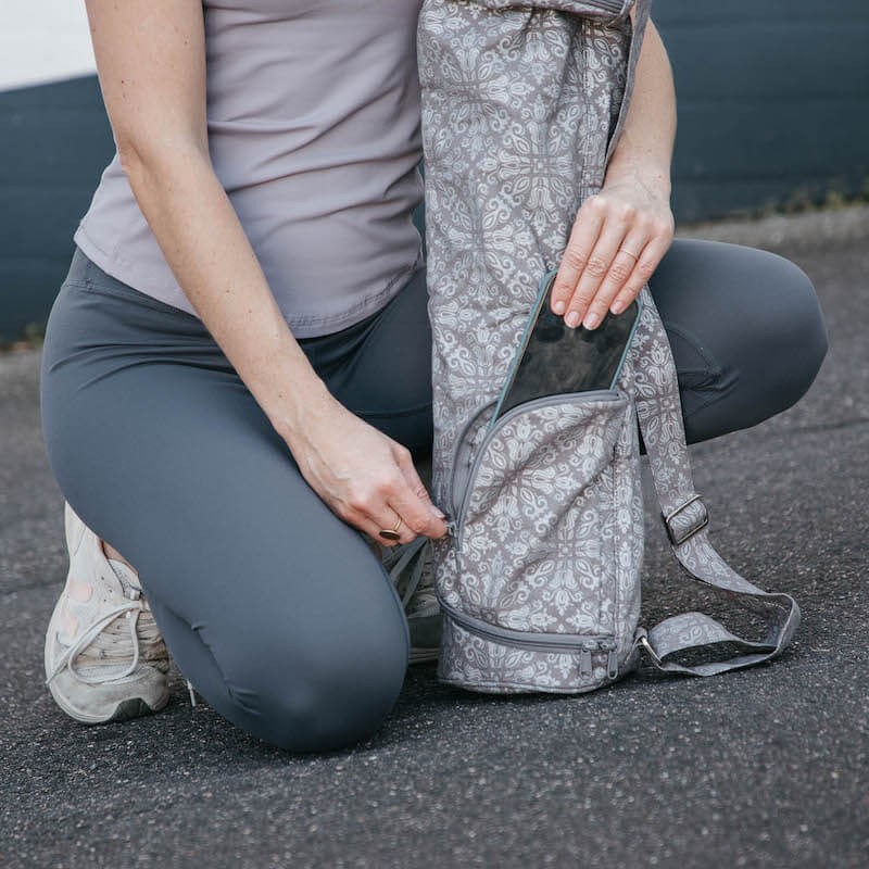 Bawełniana torba na matę do jogi Bodhi Asana Bag 60 - beżowy