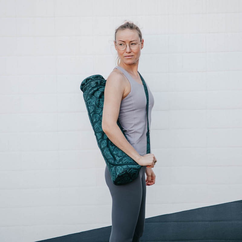 Bawełniana torba na matę do jogi Bodhi Asana Bag 70 - zielony