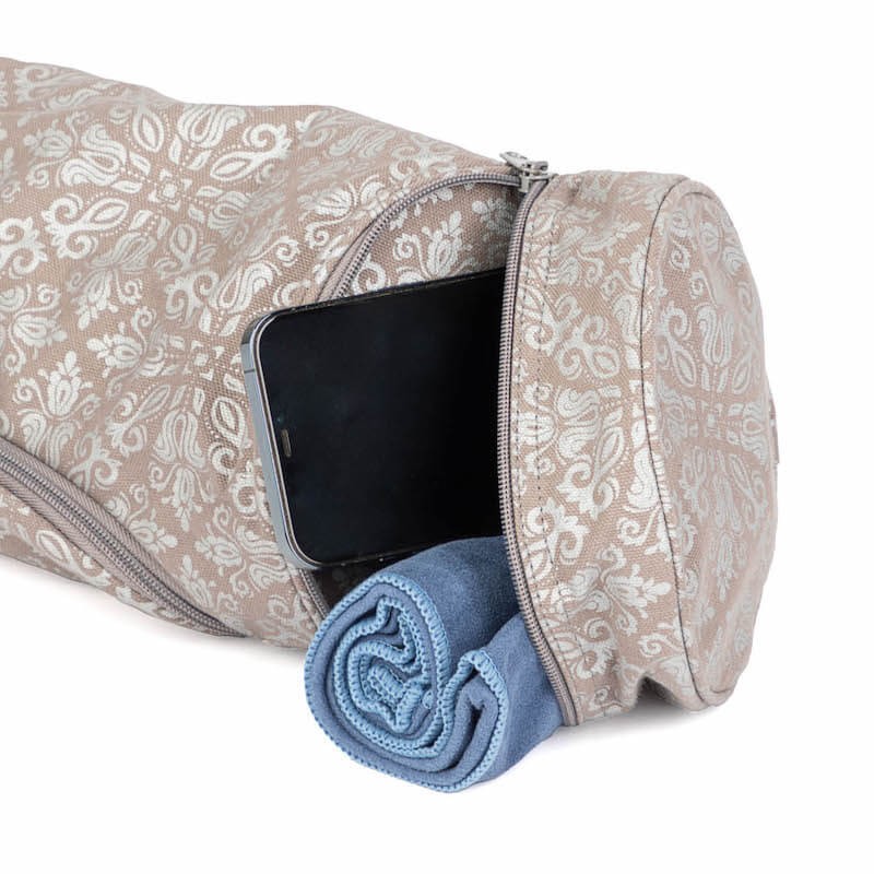 Bawełniana torba na matę do jogi Bodhi Asana Bag 70 - beżowy