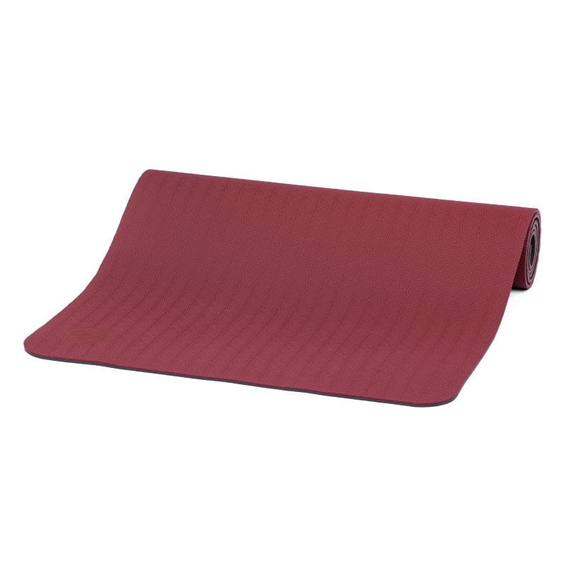 Mata do jogi Bodhi Lotus Pro 6mm - burgundowy