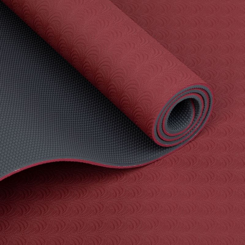 Mata do jogi Bodhi Lotus Pro 6mm - burgundowy