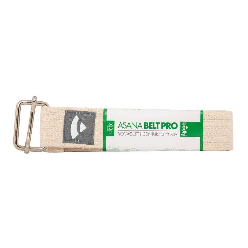 Pasek do jogi Bodhi Asana belt XL 3m - ecru