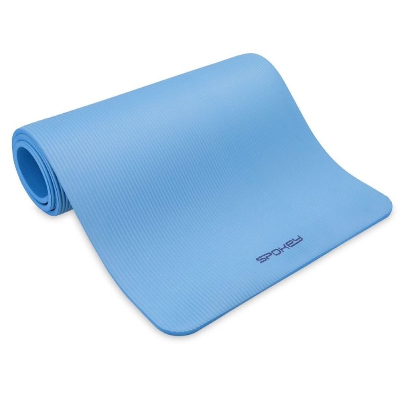 Mata do pilatesu Spokey Softmat 1cm - błękitny